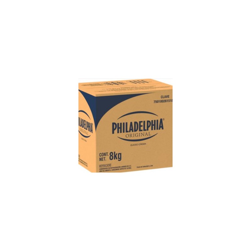 QUESO CREMA PHILADELPHIA KRAFT 8KG CAJA
