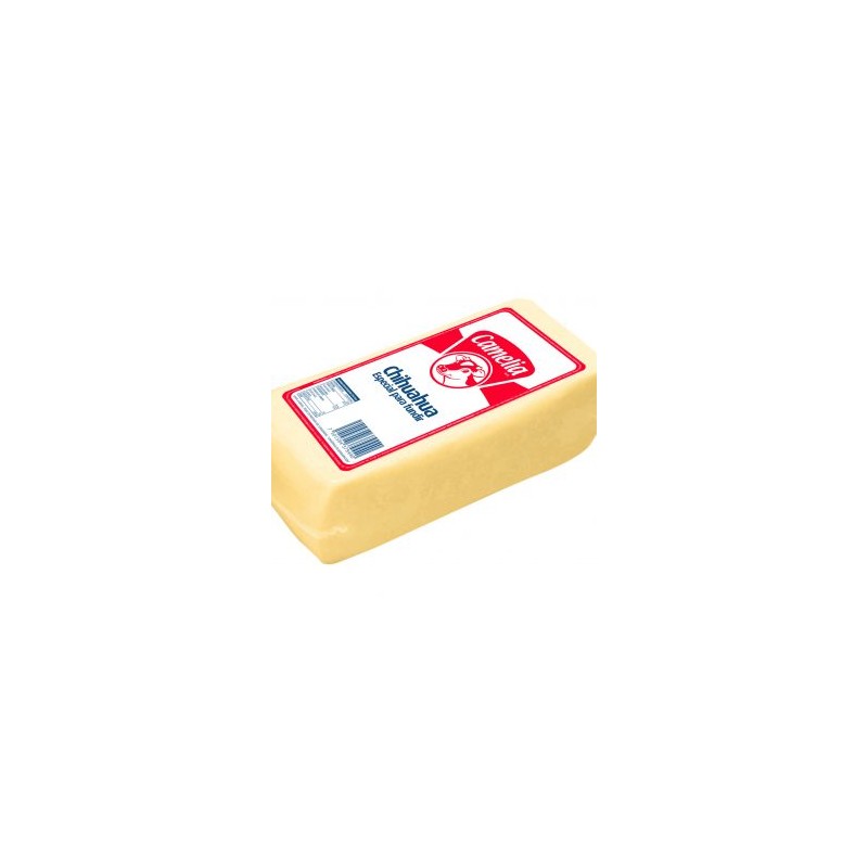 QUESO BARRA CHIHUAHUA ECONOMICO CAMELIA 2KG