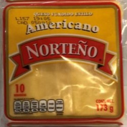QUESO AMARILLO INDIVIDUAL NORTEÑO 173GR