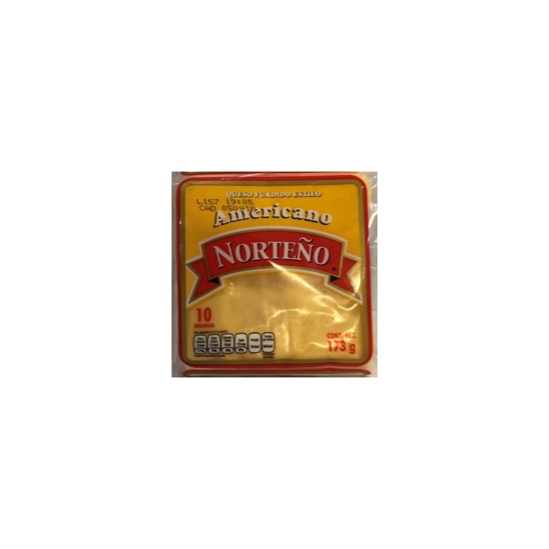 QUESO AMARILLO INDIVIDUAL NORTEÑO 173GR