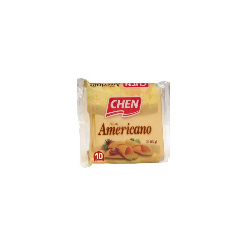 QUESO AMARILLO INDIVIDUAL CHEN 180GR