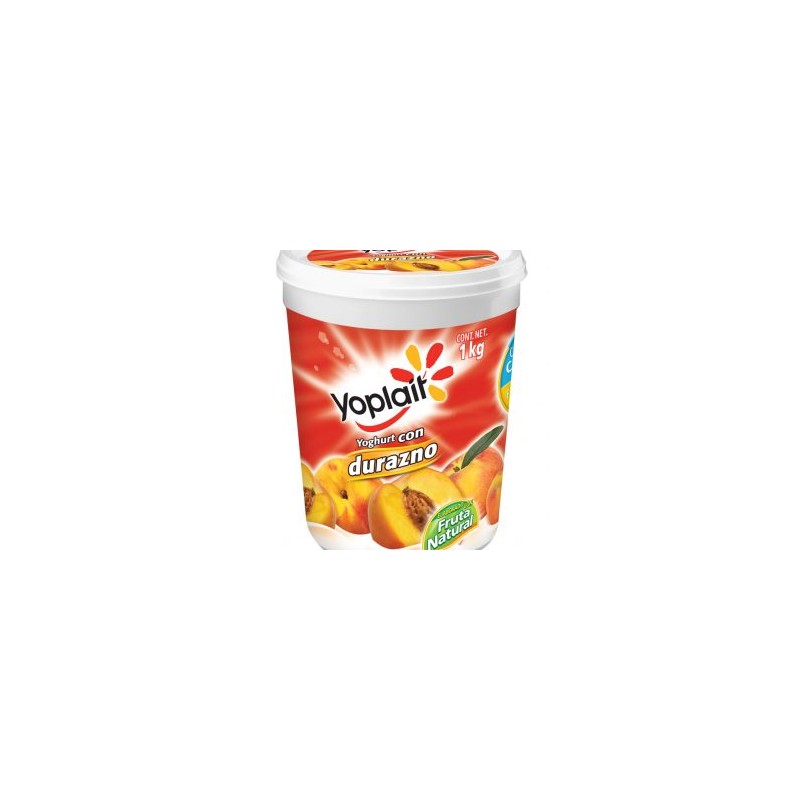 YOGHURT FRUTAS YOPLAIT 1 KG DURAZNO