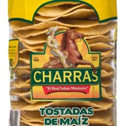 TOSTADA AMARILLA CHARRAS 325GR