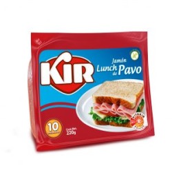 JAMÓN LUNCH DE PAVO KIR 220GR