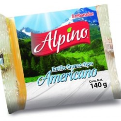 QUESO AMERICANO ALPINO 140GR