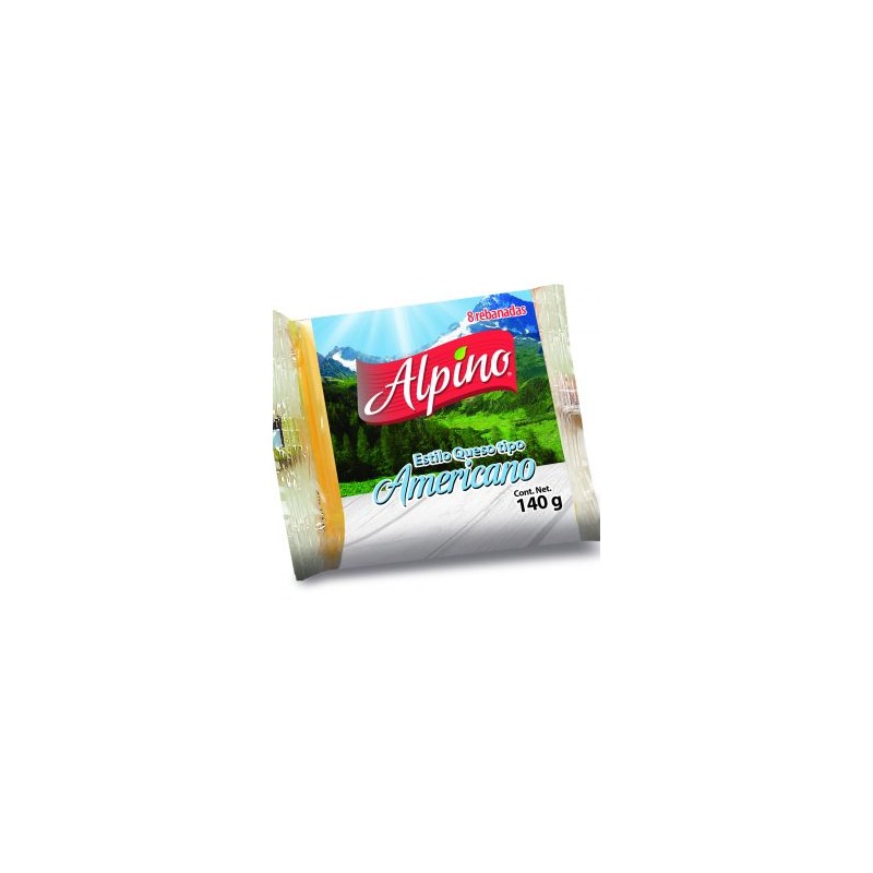 QUESO AMERICANO ALPINO 140GR