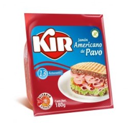 JAMÓN AMERICANO PAVO KIR 180GR