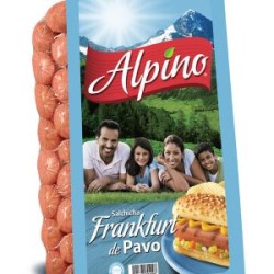 SALCHICHA FRANKFURT PAVO ALPINO 2.4KG