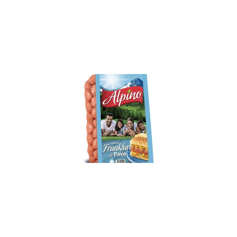 SALCHICHA FRANKFURT PAVO ALPINO 2.4KG