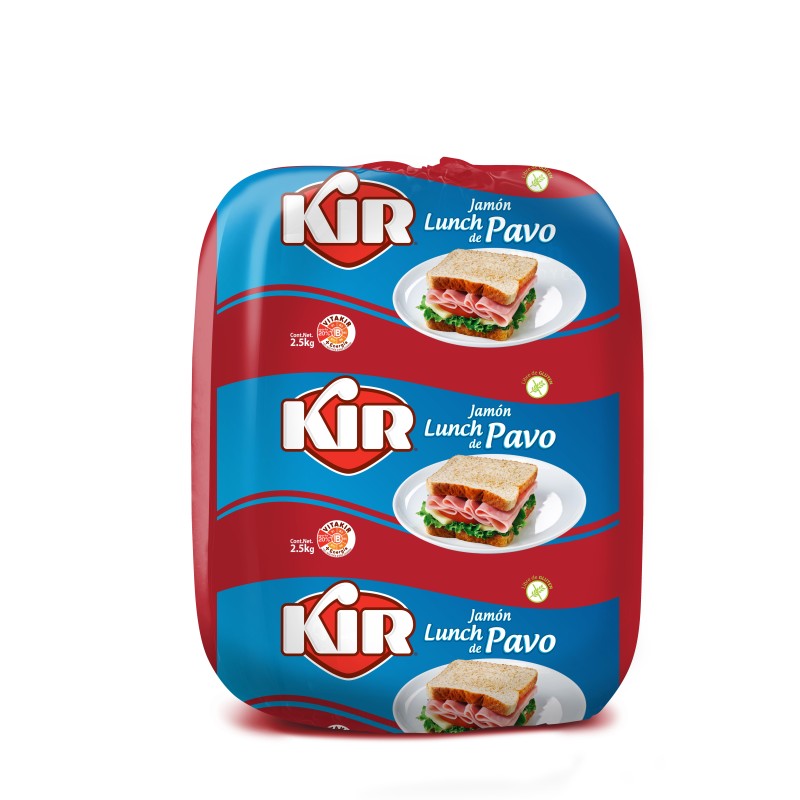 JAMÓN LUNCH PAVO KIR 2.5KG