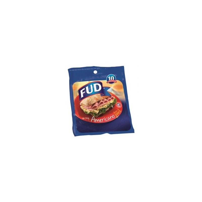 JAMÓN TIPO AMERICANO PAVO FUD 170GR